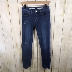 Pilcro & Letterpress Anthro Skinny Distressed